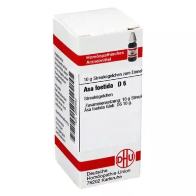 ASA FOETIDA D 6 lodītes, 10 g ASA FOETIDA D 6 lodītes, 10 g