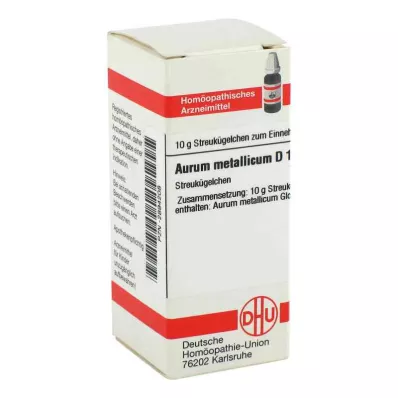 AURUM METALLICUM D 10 globules, 10 g AURUM METALLICUM D 10 globules, 10 g