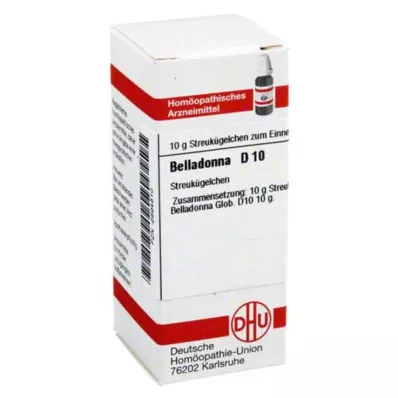 BELLADONNA D 10 globules, 10 g