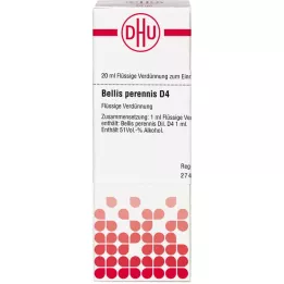 BELLIS PERENNIS D 4 atšķaidījums, 20 ml