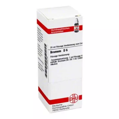 BROMUM D 6 atšķaidījums, 20 ml