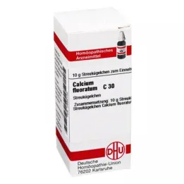 CALCIUM FLUORATUM C 30 bumbiņas, 10 g