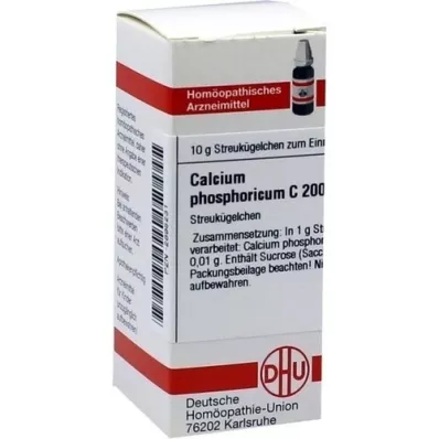CALCIUM PHOSPHORICUM C 200 bumbiņas, 10 g