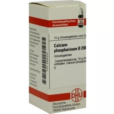 CALCIUM PHOSPHORICUM D 200 bumbiņas, 10 g