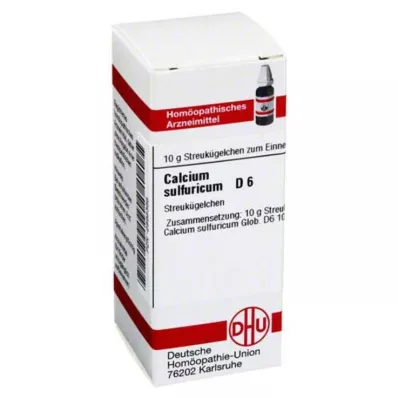 CALCIUM SULFURICUM D 6 lodītes, 10 g CALCIUM SULFURICUM D 6 lodītes, 10 g