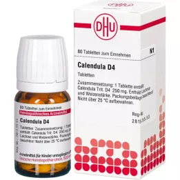 CALENDULA D 4 tabletes, 80 kapsulas