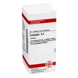 CALENDULA D 4 tabletes, 80 kapsulas
