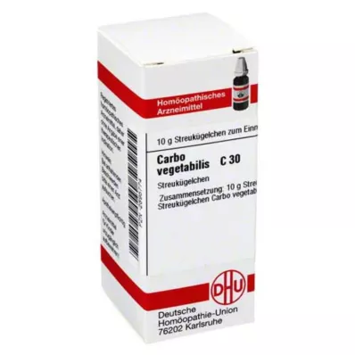 CARBO VEGETABILIS C 30 bumbiņas, 10 g CARBO VEGETABILIS C 30 bumbiņas, 10 g