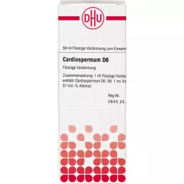 CARDIOSPERMUM D 6 atšķaidījums, 50 ml