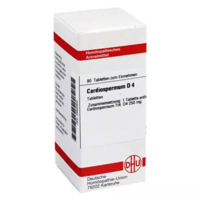 CARDIOSPERMUM D 4 tabletes, 80 kapsulas CARDIOSPERMUM D 4 tabletes, 80 kapsulas