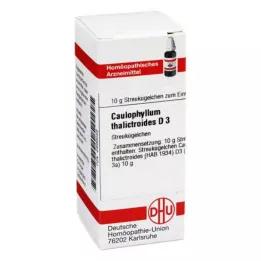 CAULOPHYLLUM THALICTROIDES D 3 globules, 10 g