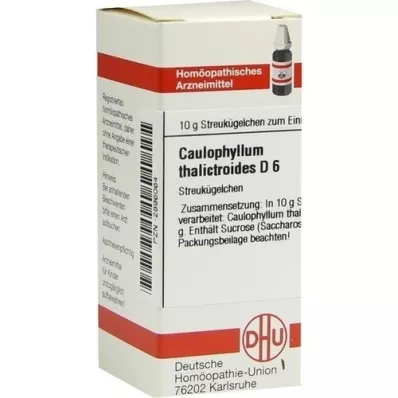 CAULOPHYLLUM THALICTROIDES D 6 lodītes, 10 g