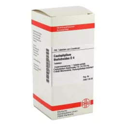 CAULOPHYLLUM THALICTROIDES D 4 tabletes, 200 kapsulas