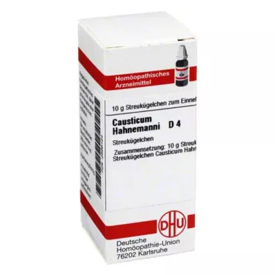 CAUSTICUM HAHNEMANNI D 4 globules, 10 g