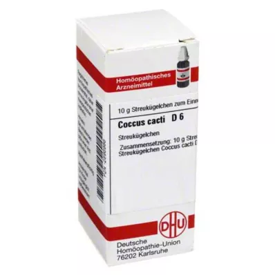 COCCUS kaktusi D 6 lodītes, 10 g COCCUS kaktusi D 6 lodītes, 10 g