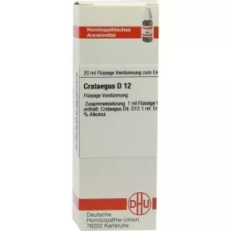 CRATAEGUS D 12 atšķaidījums, 20 ml