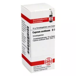 CUPRUM ACETICUM D 30 bumbiņas, 10 g