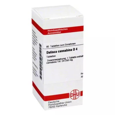 DATISCA cannabina D 4 tabletes, 80 gab DATISCA cannabina D 4 tabletes, 80 gab