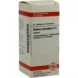 DATISCA cannabina D 4 tabletes, 80 gab