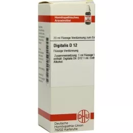 DIGITALIS D 12 atšķaidījums, 20 ml