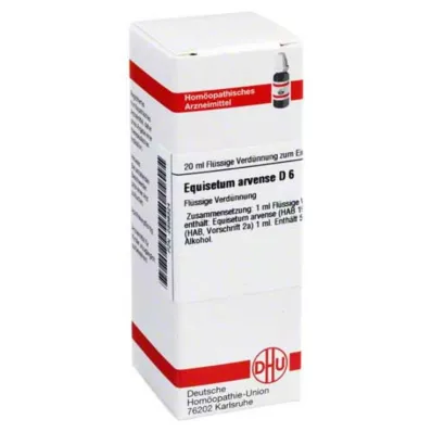 EQUISETUM ARVENSE D 6 atšķaidījums, 20 ml EQUISETUM ARVENSE D 6 atšķaidījums, 20 ml
