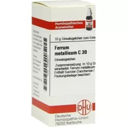 FERRUM METALLICUM C 30 bumbiņas, 10 g