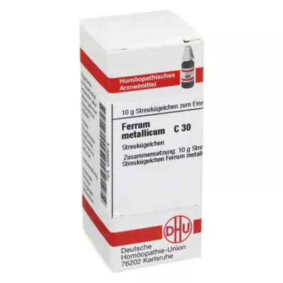 FERRUM METALLICUM C 30 bumbiņas, 10 g FERRUM METALLICUM C 30 bumbiņas, 10 g