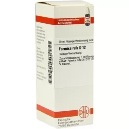 FORMICA RUFA D 12 atšķaidījums, 20 ml