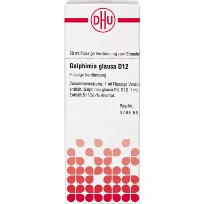 GALPHIMIA GLAUCA D 12 atšķaidījums, 50 ml