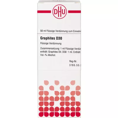 GRAPHITES D 30 atšķaidījums, 50 ml