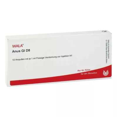 ANUS GL D 8 ampulas, 10X1 ml ANUS GL D 8 ampulas, 10X1 ml