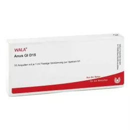 ANUS GL D 15 ampulas, 10X1 ml