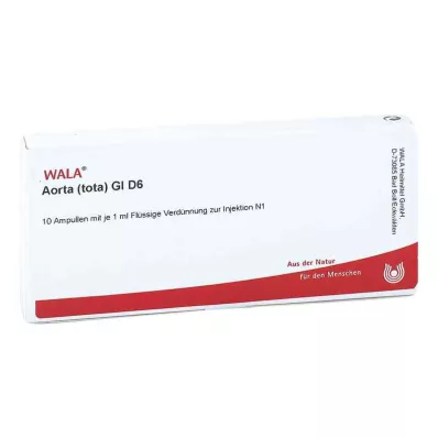 AORTA TOTA GL D 6 ampulas, 10X1 ml