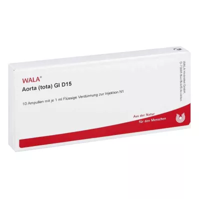 AORTA TOTA GL D 15 ampulas, 10X1 ml