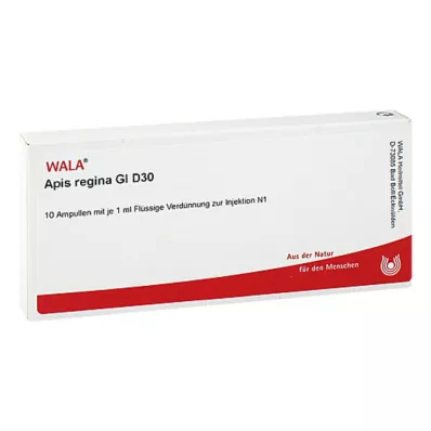 APIS REGINA GL D 30 ampulas, 10X1 ml