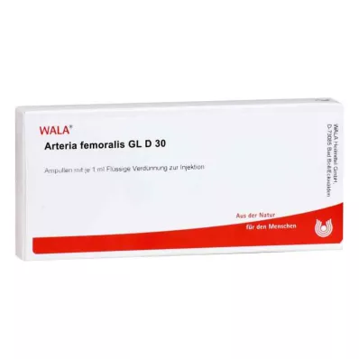 ARTERIA FEMORALIS GL D 30 ampulas, 10X1 ml ARTERIA FEMORALIS GL D 30 ampulas, 10X1 ml