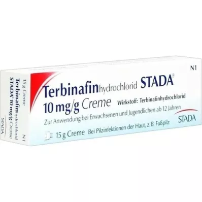 TERBINAFINHYDROCHLORID STADA 10 mg/g krējuma, 15 g