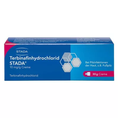 TERBINAFINHYDROCHLORID STADA 10 mg/g krējuma, 30 g TERBINAFINHYDROCHLORID STADA 10 mg/g krējuma, 30 g