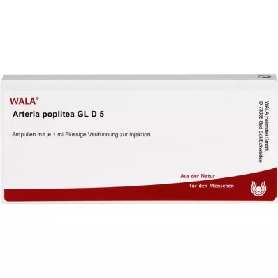 ARTERIA POPLITEA GL D 5 ampulas, 10X1 ml