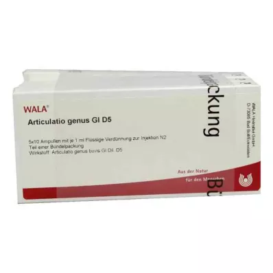 ARTICULATIO ģints GL D 5 ampulas, 50X1 ml ARTICULATIO ģints GL D 5 ampulas, 50X1 ml