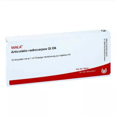 ARTICULATIO radiokarpeja GL D 6 ampulas, 10X1 ml