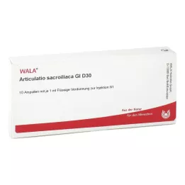 ARTICULATIO sacroiliaca GL D 30 ampulas, 10X1 ml