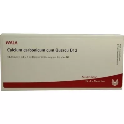 CALCIUM CARBONICUM CUM quercus D 12 ampulas, 10X1 ml