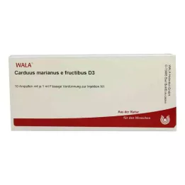 CARDUUS MARIANUS E fructibus D 3 ampulas, 10X1 ml