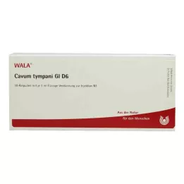 CAVUM tympani GL D 6 ampulas, 10X1 ml