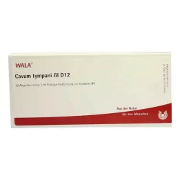 CAVUM tympani GL D 12 ampulas, 10X1 ml