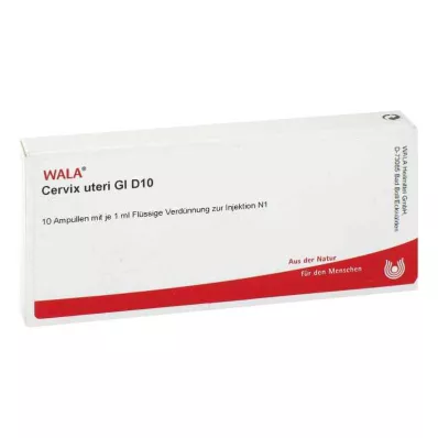 CERVIX dzemdes GL D 10 ampulas, 10X1 ml