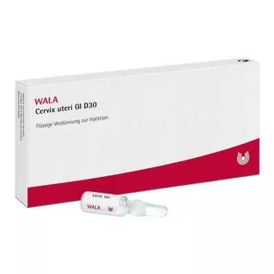 CERVIX dzemdes GL D 30 ampulas, 10X1 ml