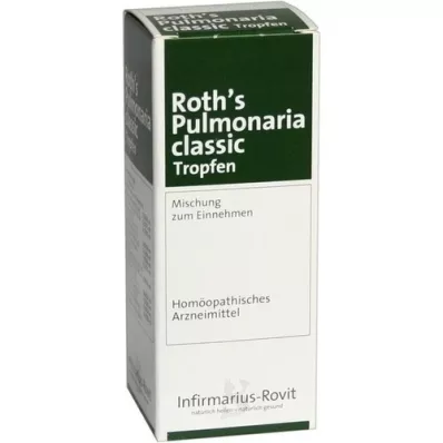 ROTHS Pulmonaria klasiskie pilieni, 50 ml