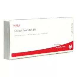 CITRUS E FRUCTIBUS D 2 ampulas, 10X1 ml